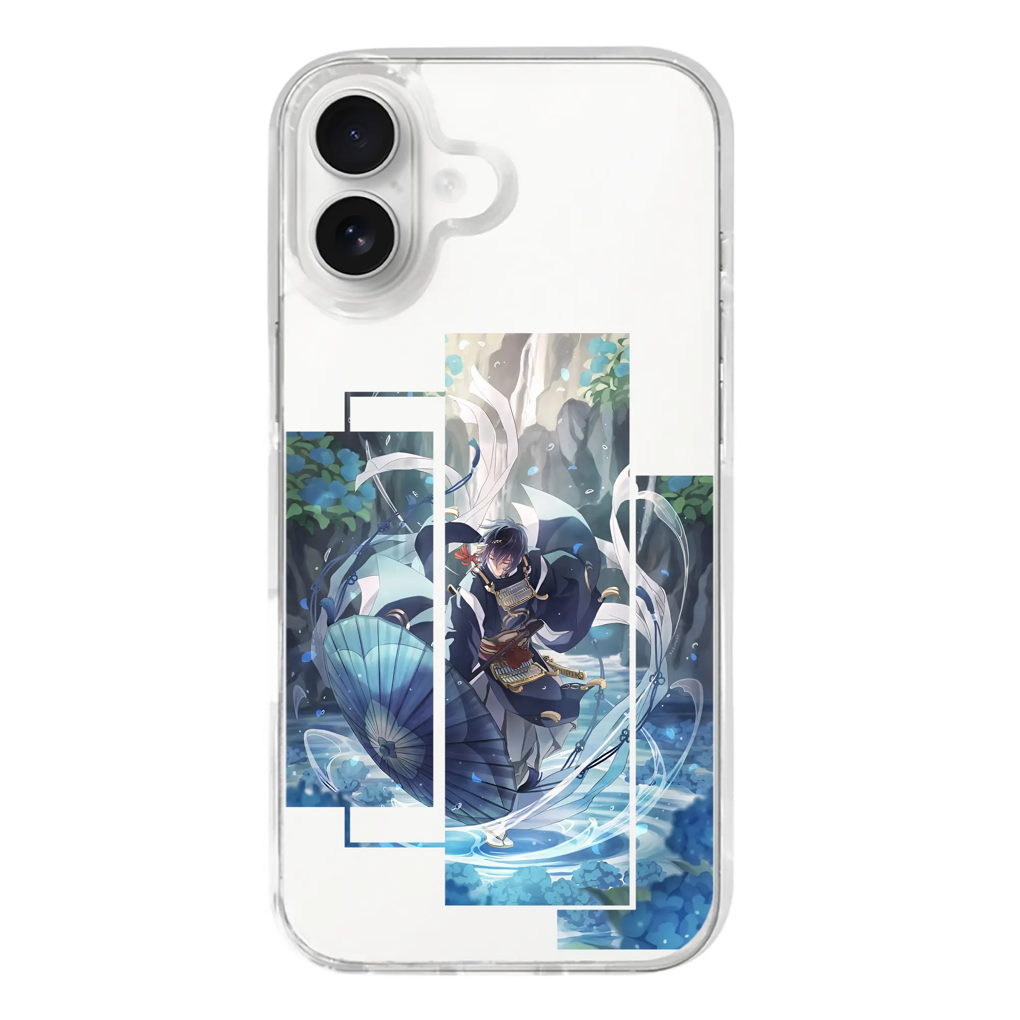 刀剣乱舞 グッズ,三日月宗近 - iPhone 17シリーズ 透明スマホケース – 薄型・耐衝撃・精密フィット保護カバー